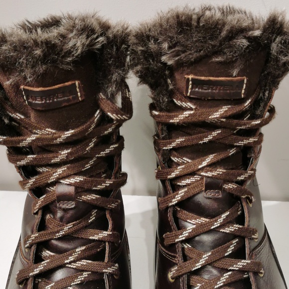 MERRELL Women's Tremblant Ezra Lace Waterproof Ice+ - Picture 4 of 10